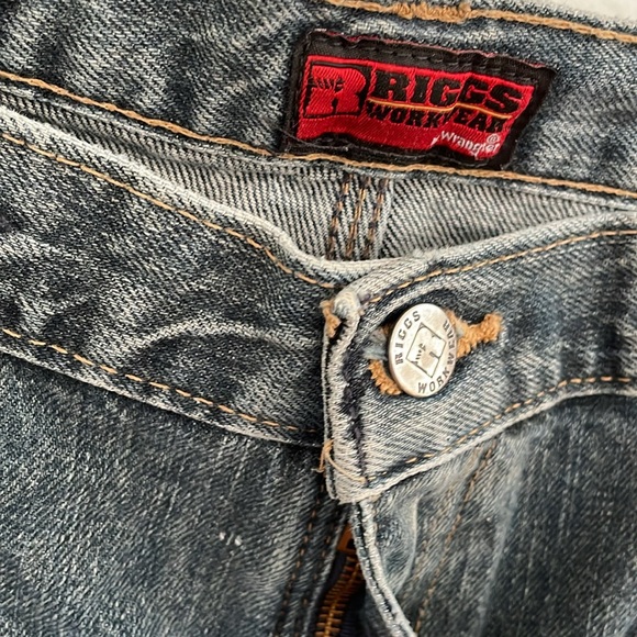 RIGGS WORKWEAR BY WRANGLER Men's Utility Jeans Size 40X34 - Picture 6 of 10